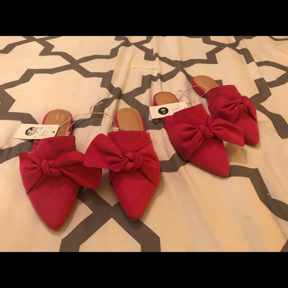 NWT A New Day Link Bow Mules - Picture 4 of 5